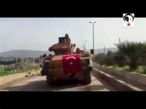 T­ü­r­k­ ­t­a­n­k­l­a­r­ı­ ­A­f­r­i­n­­e­ ­b­ö­y­l­e­ ­g­i­r­d­i­